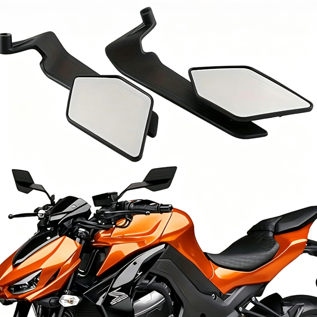 Espelho Retrovisor New Airfoil Asa de Vento Univer