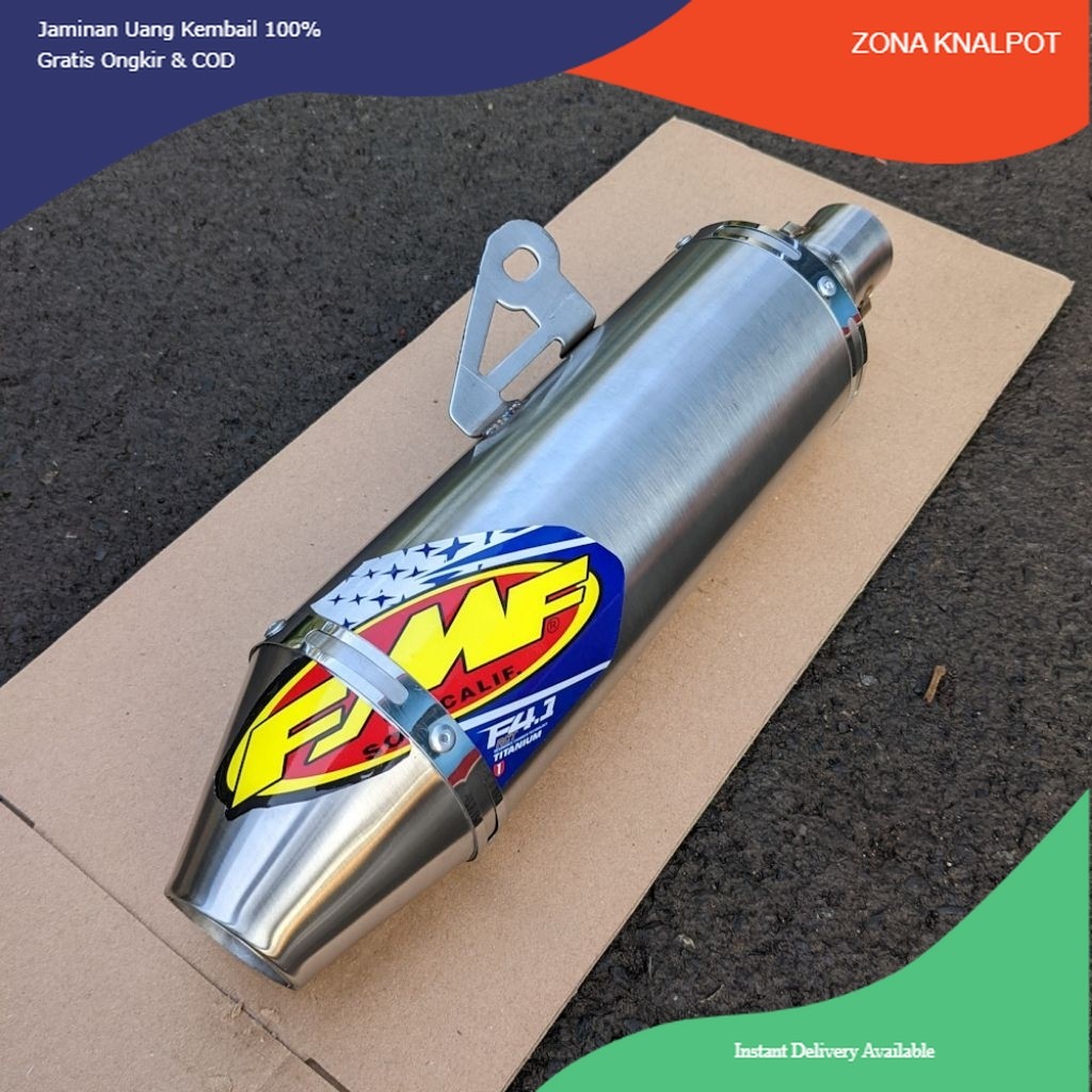 FMF Silenciador De Escape De Corrida 38 Mm Para Kl