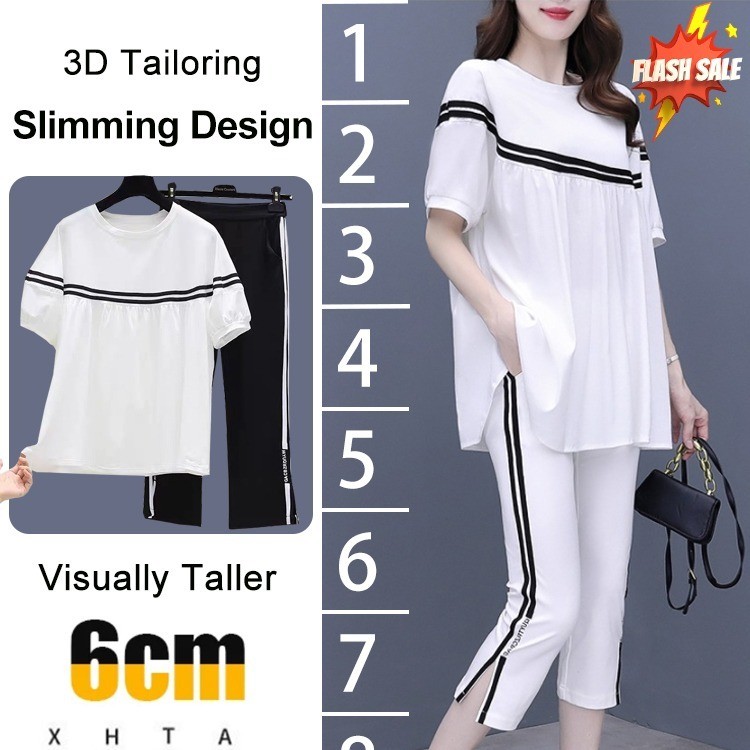 Moda VersátilSportswear Women Large Size Casual S