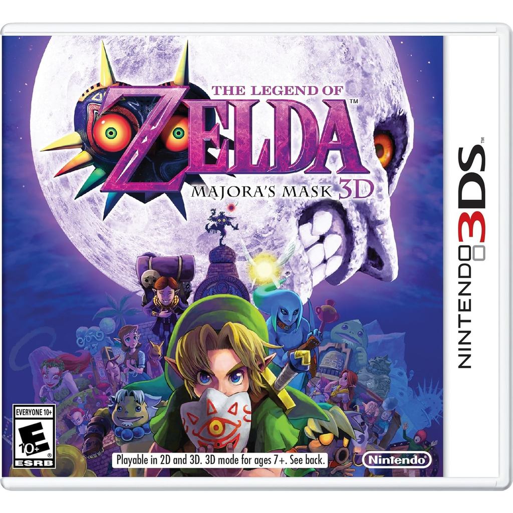 The Legend of Zelda Majoras Mask 3D 3DS Midia Fisi