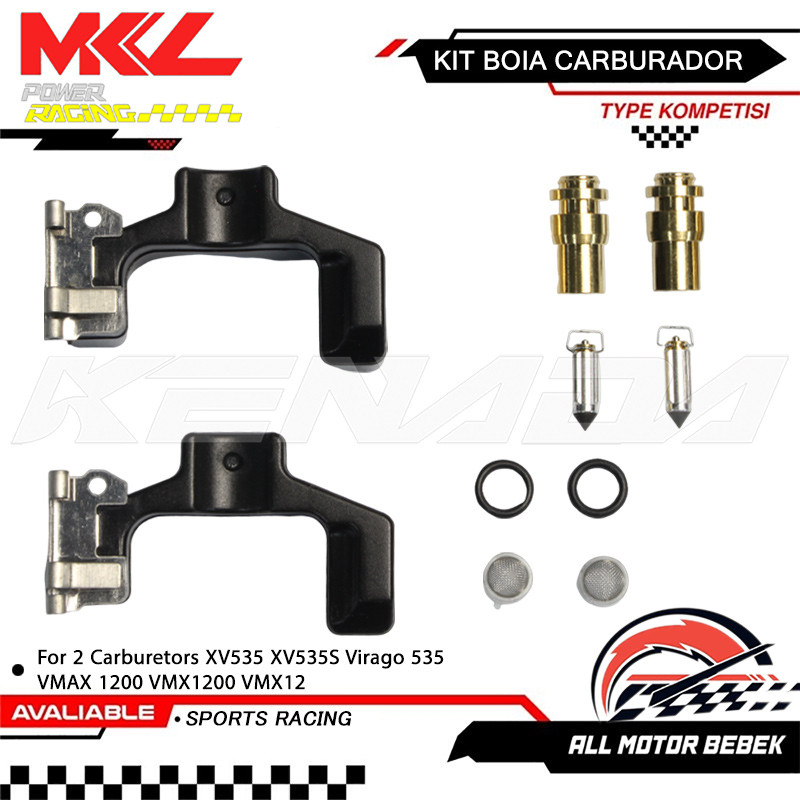 Kit Reparo Boia Carburador Para Virago 535 (XV535/