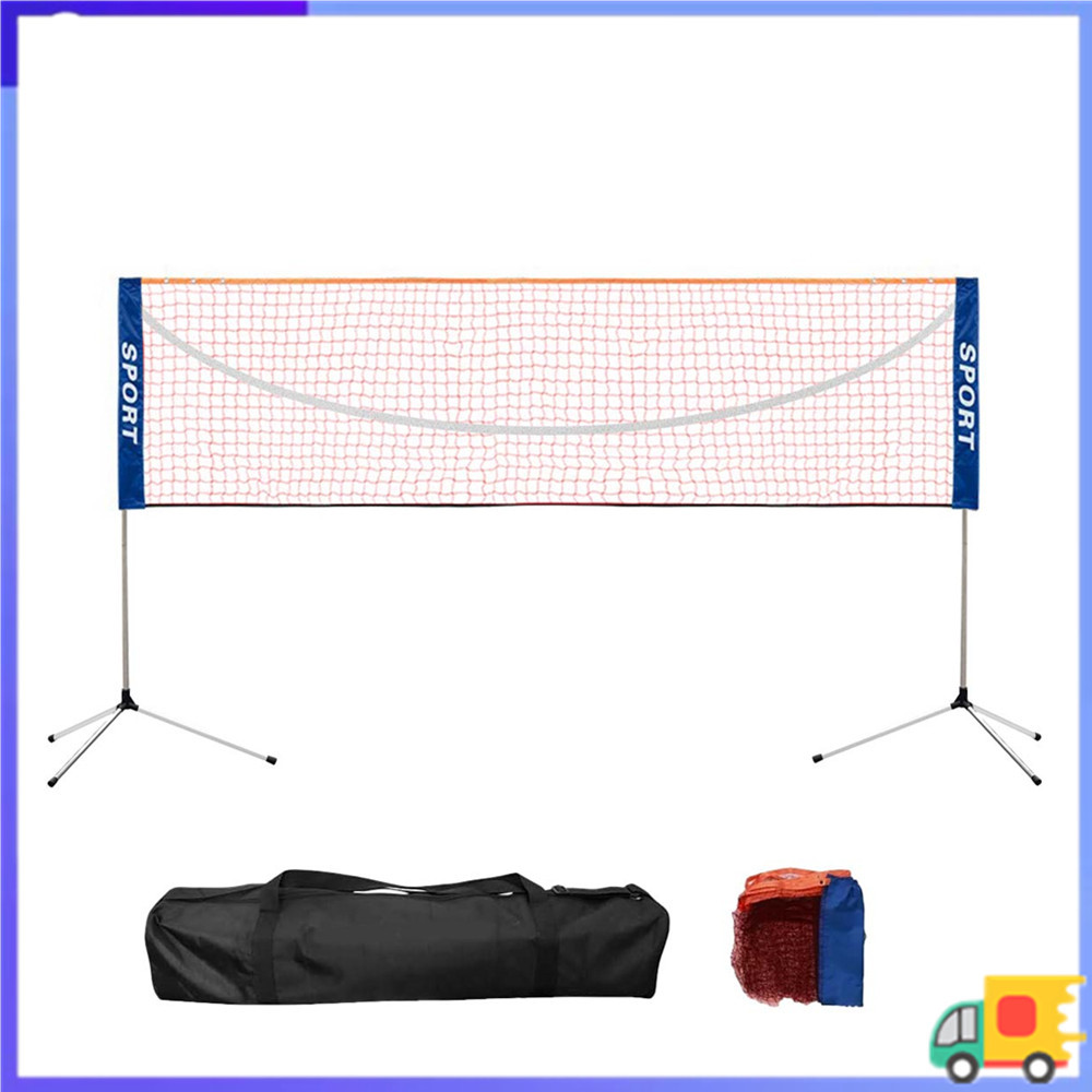 Kit de rede portátil para Badminton ao ar livre, 