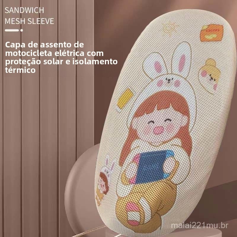 Capa de assento impermeável universal para motoci