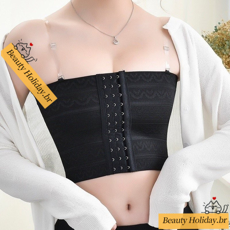 Tubo plus size top Binder Trans gancho peito Ftm T