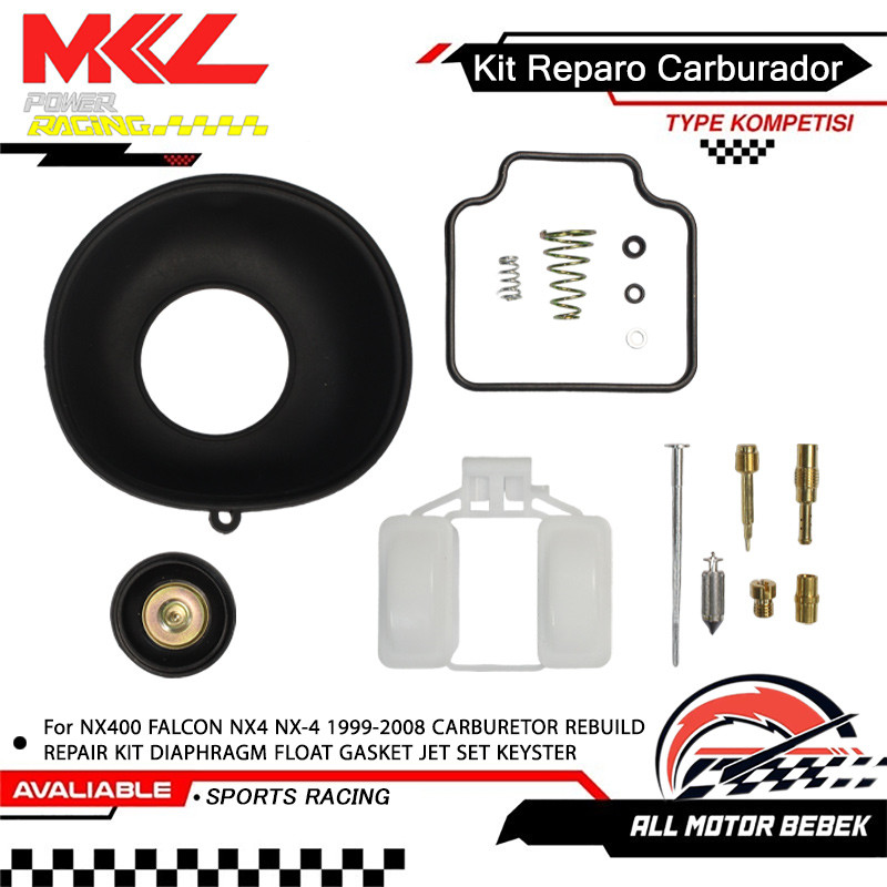 Kit Reparo Carburador Compatível Falcon 400 NX400