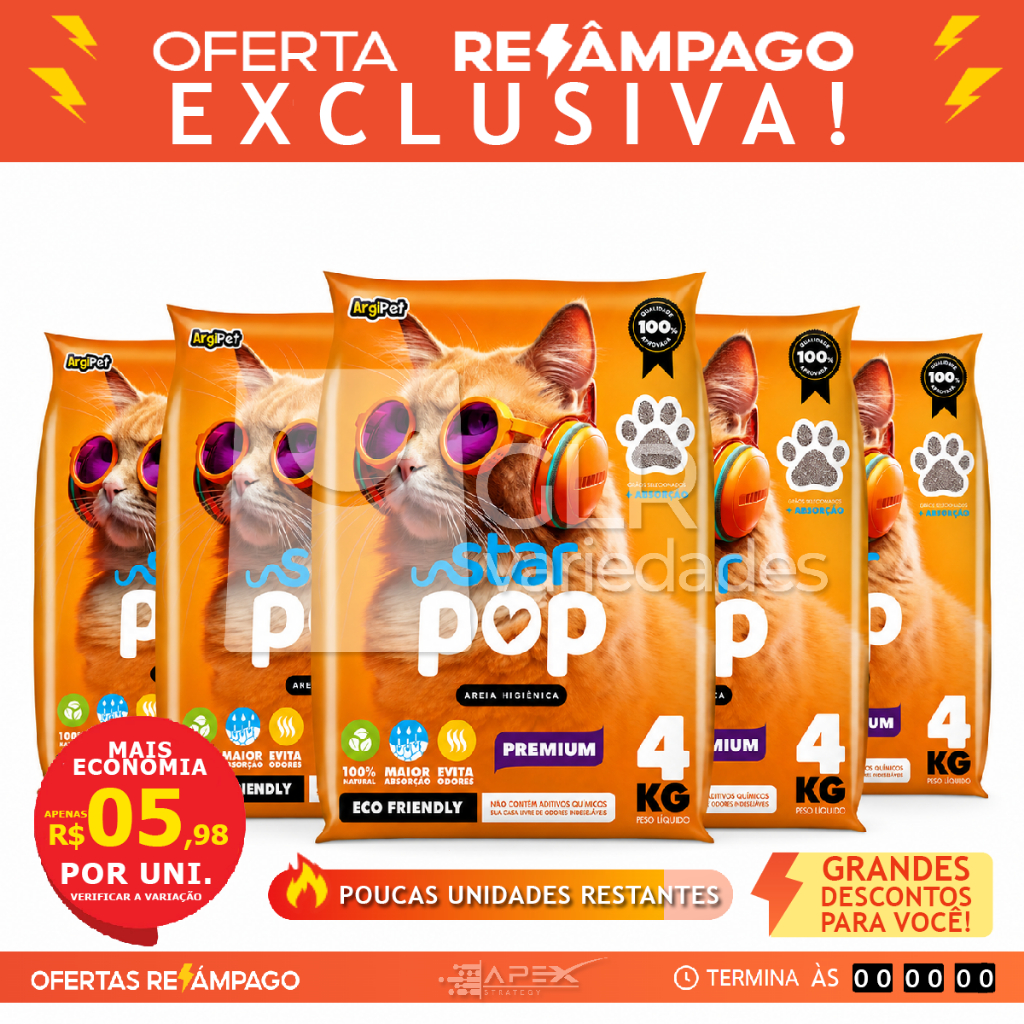 20kg 16kg 12kg 8kg e 4kg areia higienica sanitaria