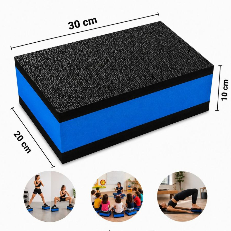 Step Eva 30x20x10 Treino Pilates Apoio Banco Crian
