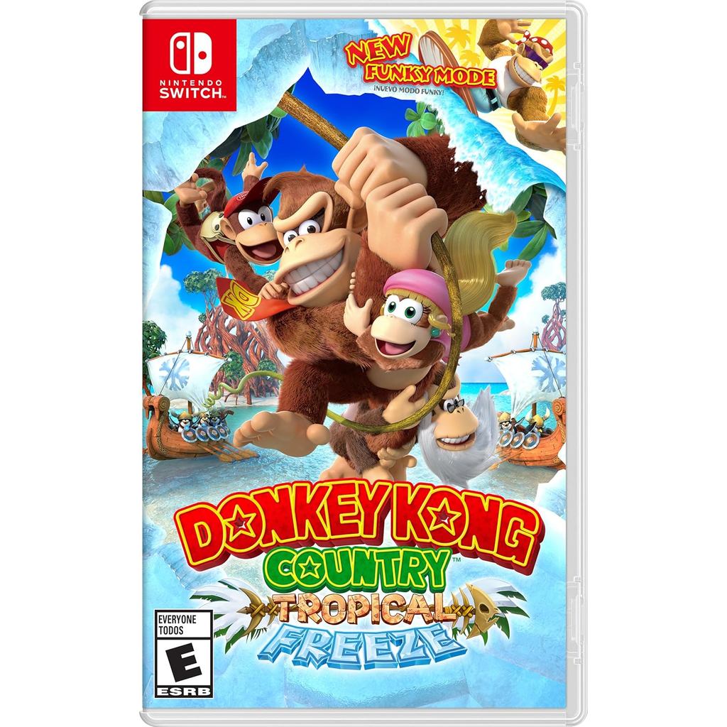 Donkey Kong Country Tropical Freeze Switch Midia F