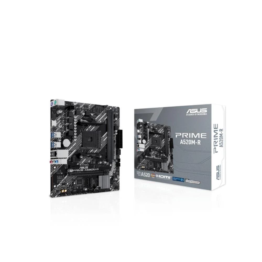Placa Mãe ASUS Prime A520M – R – Ryze