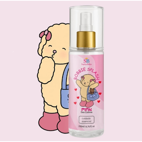 Body Splash Infantil Pink Sophia Bellar 100ml  Fra
