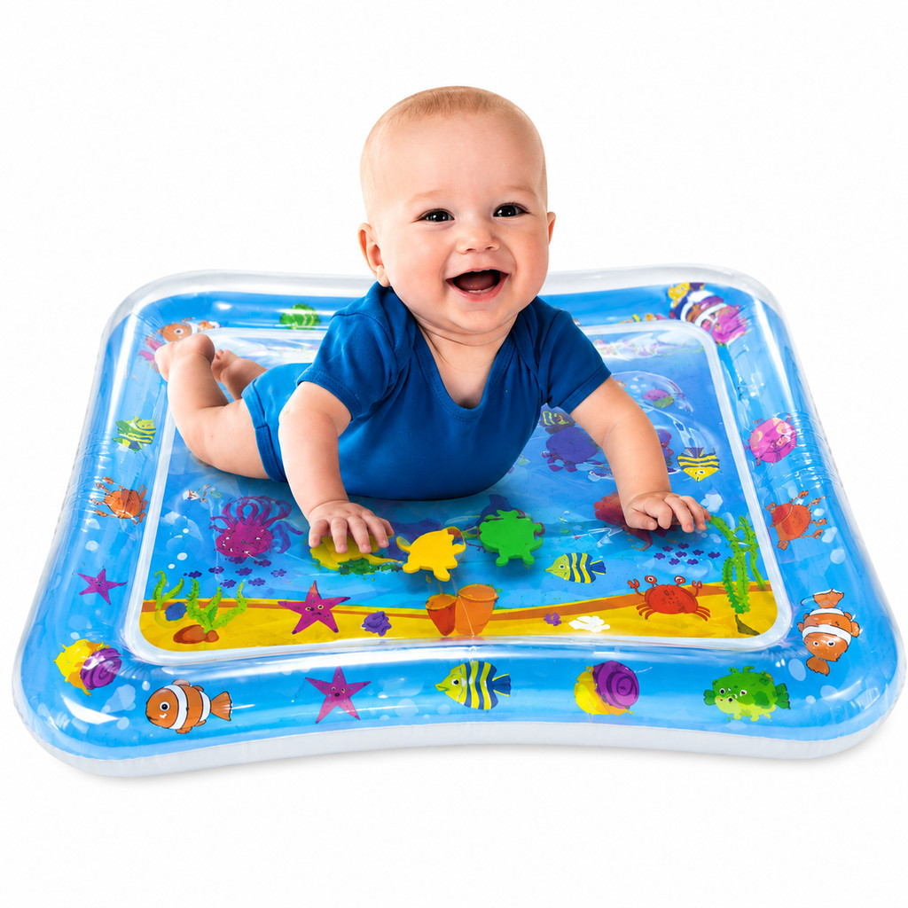 Tapete Infantil de Água Inflável para Bebê 69x5
