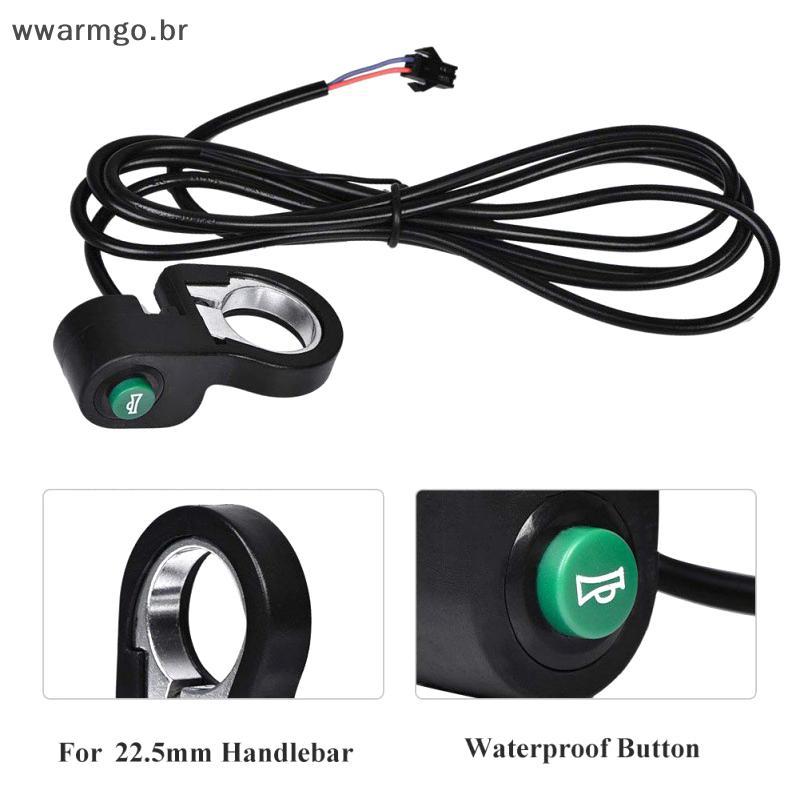 Botão Interruptor De Sinal De Buzina De Bicicleta