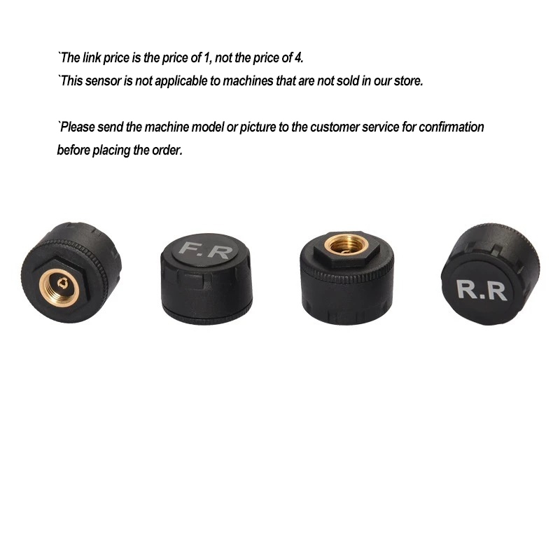 sensor De backup Externo Do Pressão Dos Pneus TPM