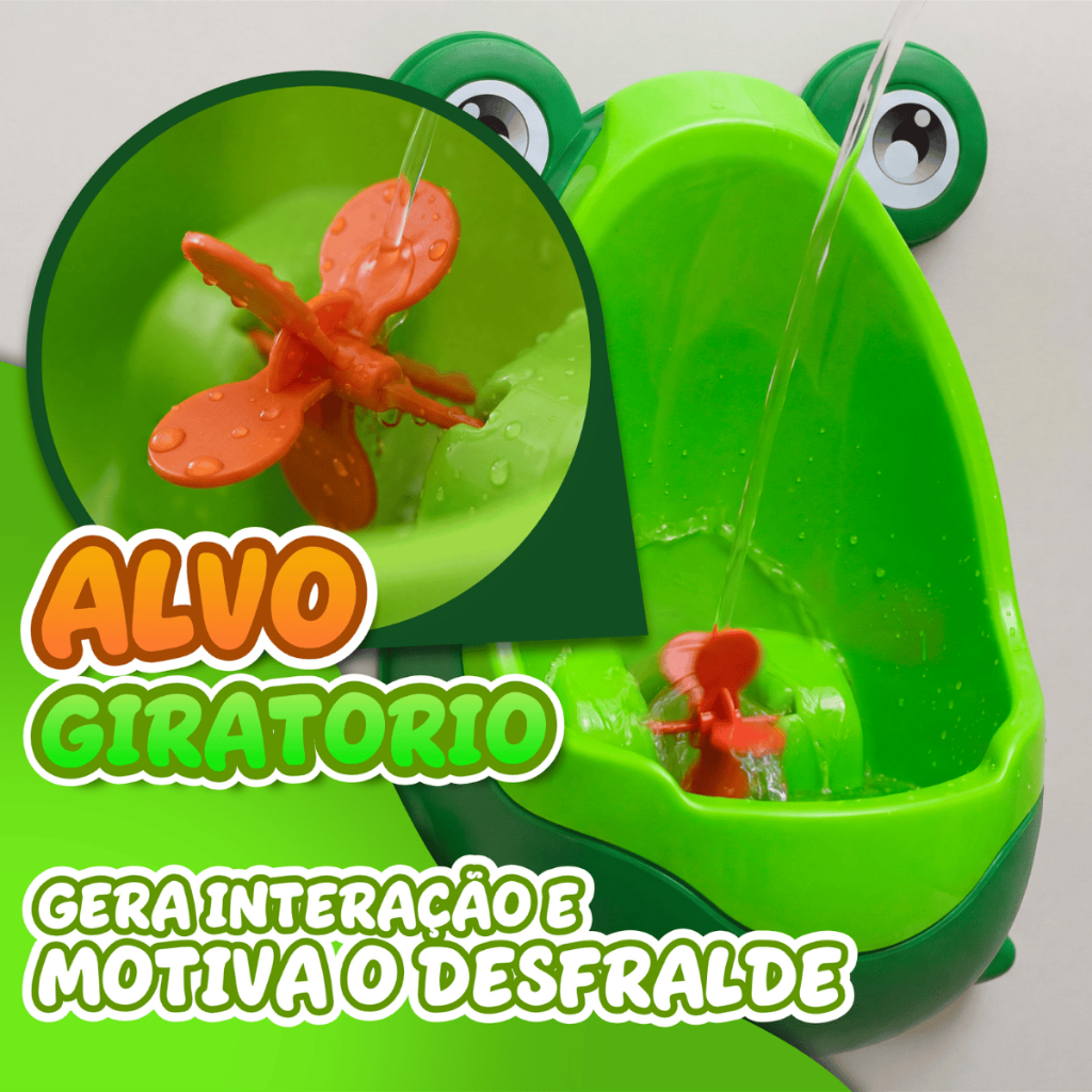 Mictorio Sapinho Infantil Troninho Penico Menino