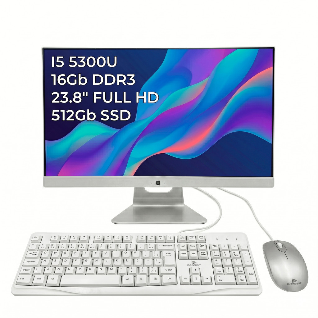 PC All In One Intel Core I5-5300U 16GB RAM DDR3 16