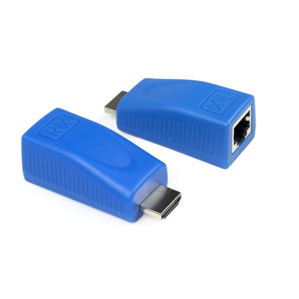 Extensor Hdmi Via Rj45 Cabo De Rede 1080p 2k 4k