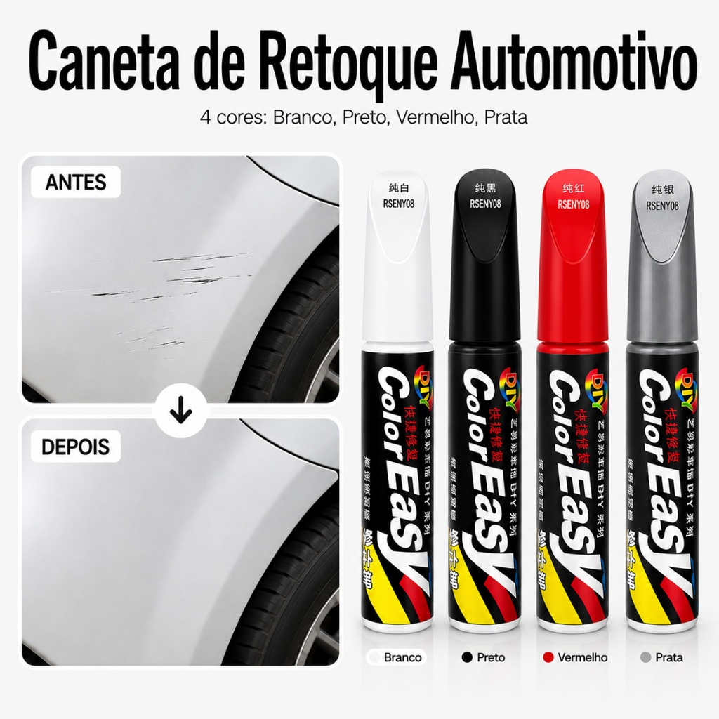 Caneta De Pintura Para Reparo De Arranhões De Car