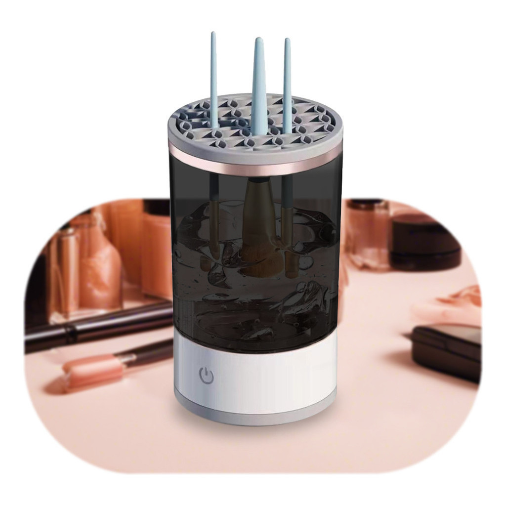 Limpador De Pincel Esponja Maquiagem Elétrico USB