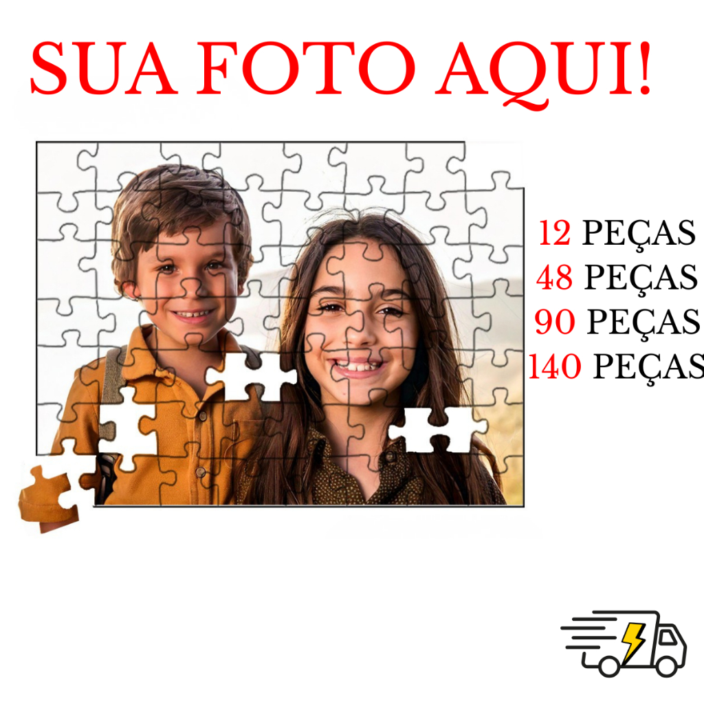 Quebra Cabeça Personalizado Presente 18×27 1