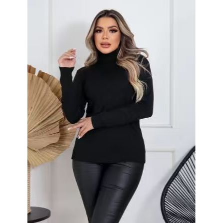 Tricot Manga Comprida Cacharrel Blusa de Frio com 