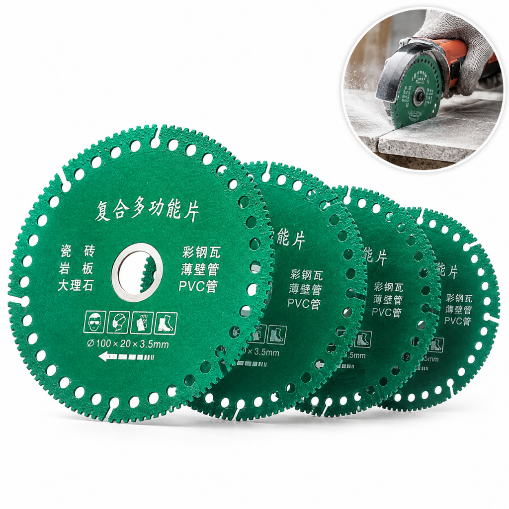6 Em 1 Disco De Corte Com Diamante Lâmina De Serr