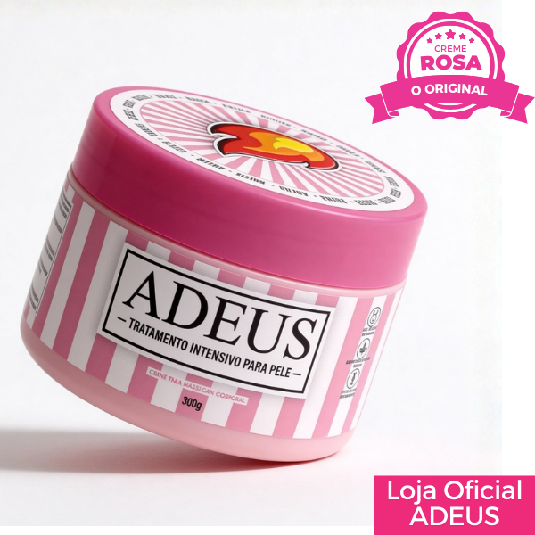 Creme rosa ADEUS original intensivo para pele R