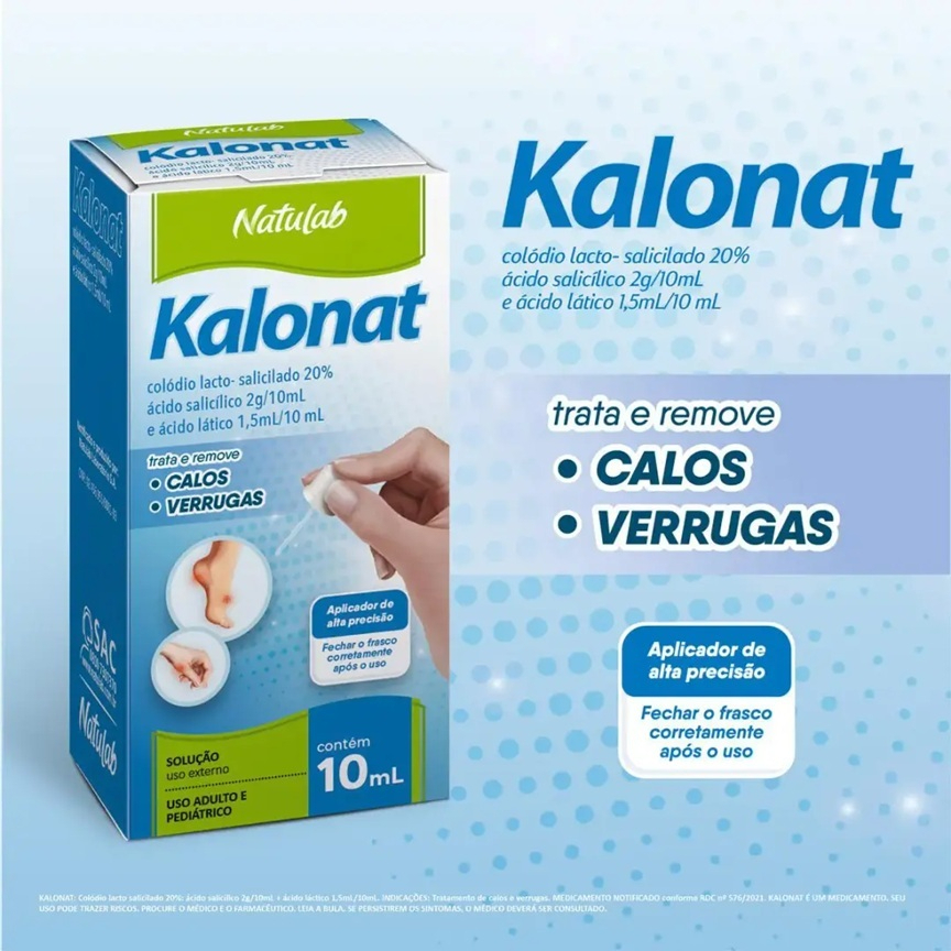 Kalonat Solução Tópica 10ml Uso Externo
