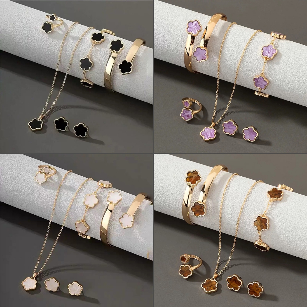Conjunto de joias requintado KIT5, composto por co