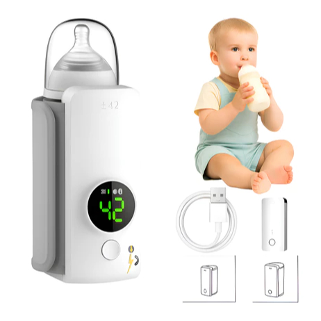 Aquecedor de Mamadeira Portátil USB 5200mAh 6 Tem