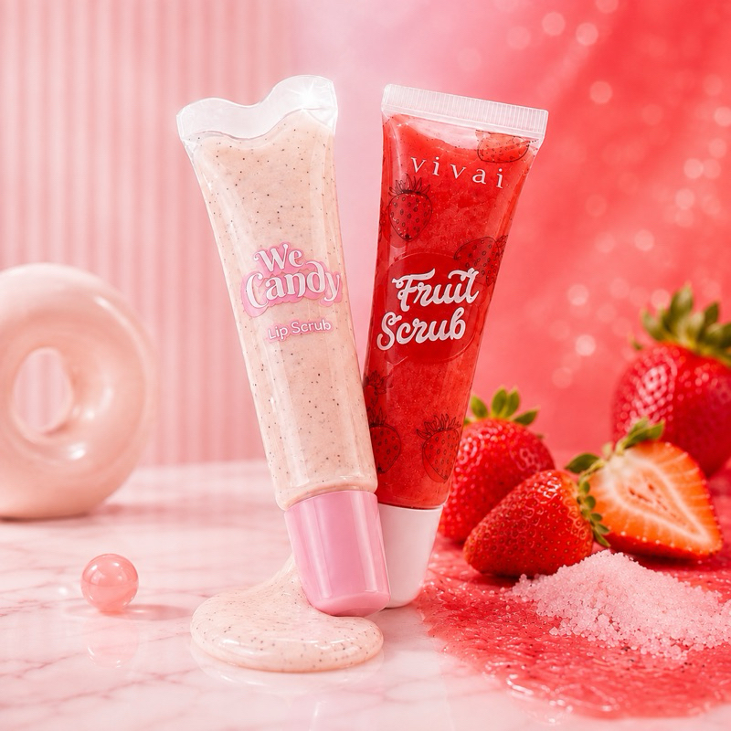 Esfoliante Labial Morango Fruit Scrub ou We Candy