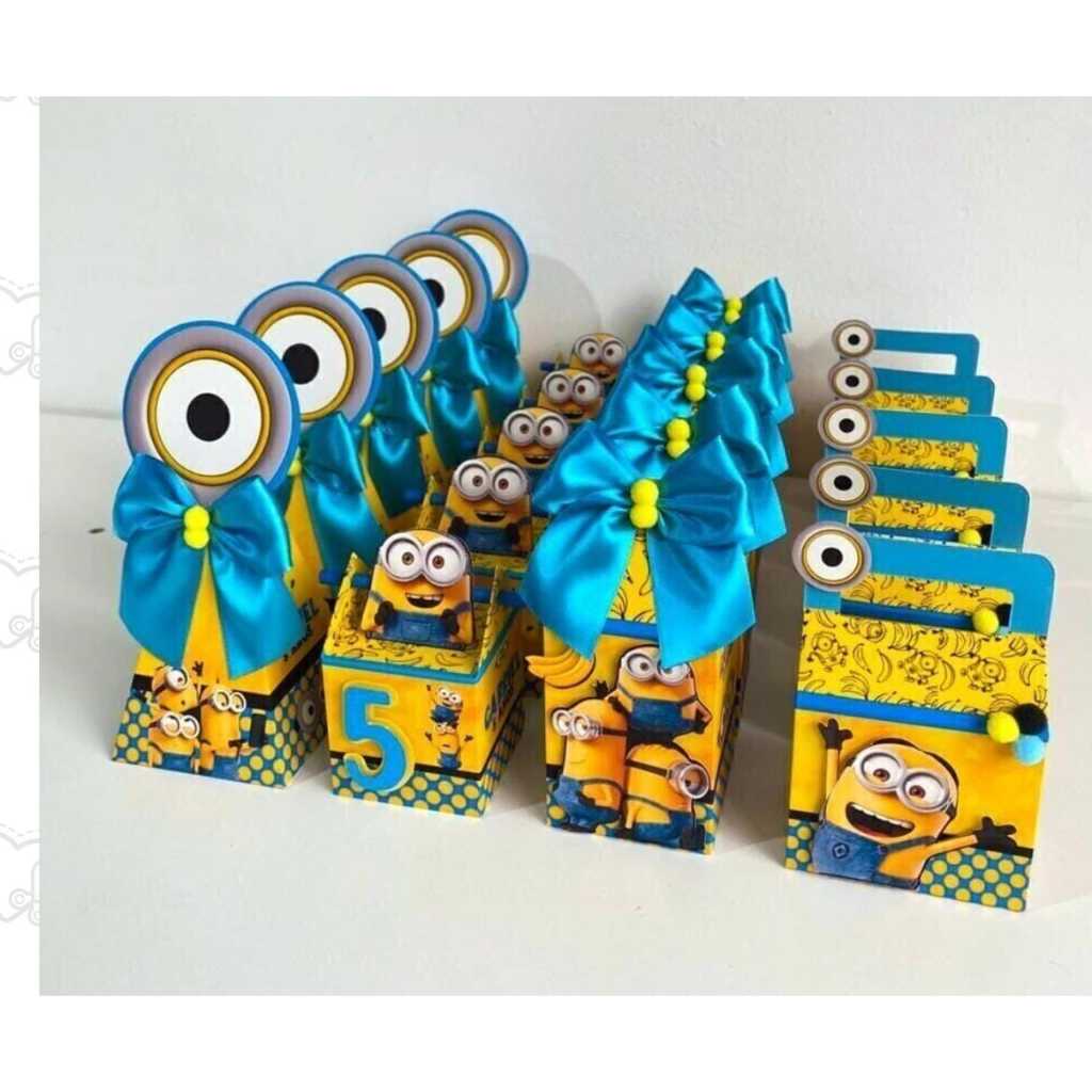 KIT FESTA PERSONALIZADO MINIONS