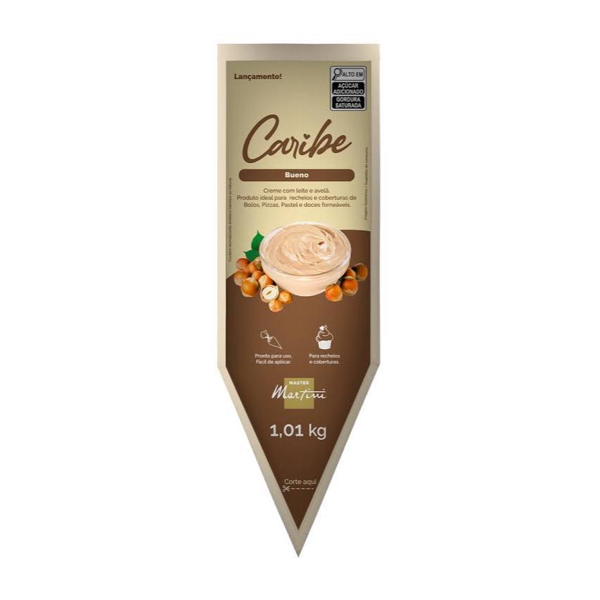 Recheio e Cobertura Creme Caribe Bueno Master Mart