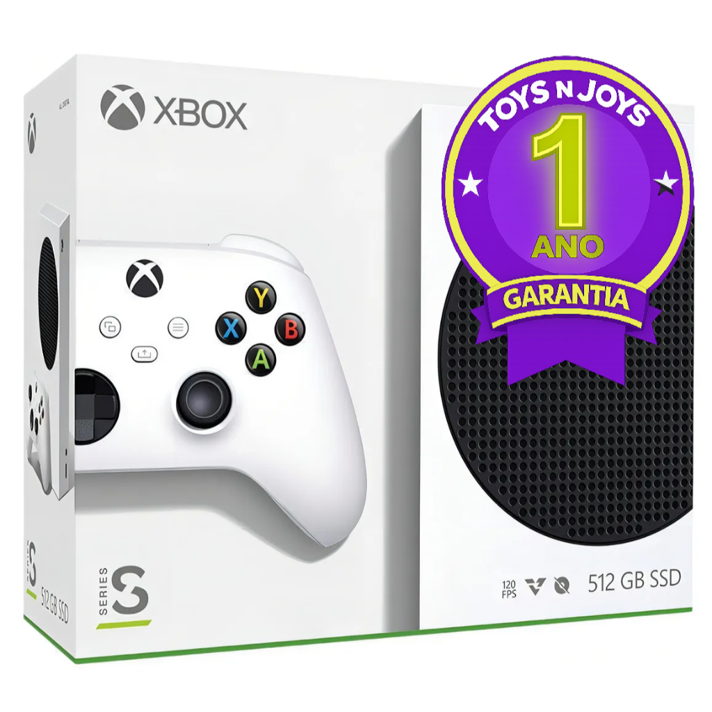 Xbox Series S  01 Ano de Garantia  Nota Fiscal