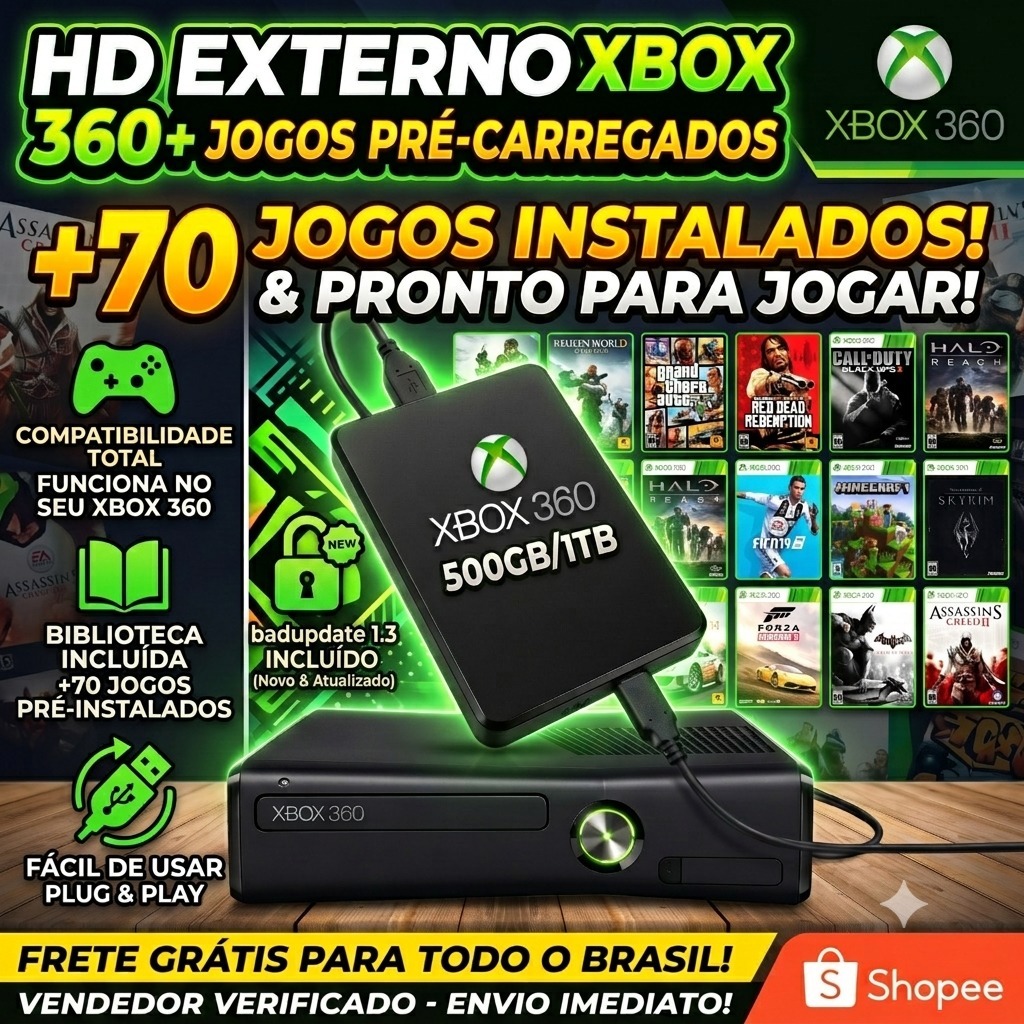 Hds 250,320,500gb e 1tb com desbloqueio pra qualqu