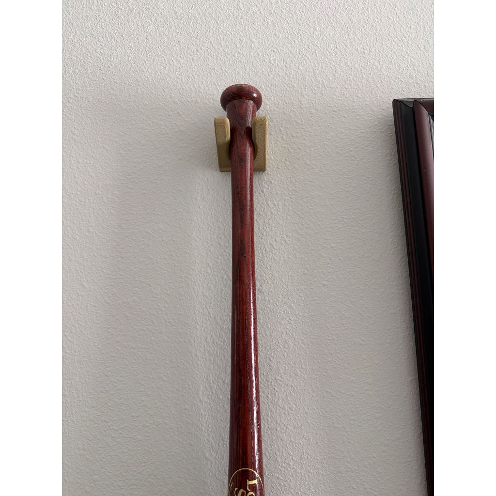 Suporte de Parede para Taco de Beisebol Reforçado