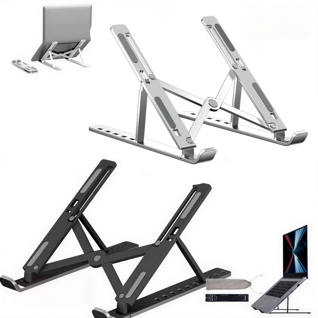 Suporte Metálico Ergonômico para Notebook Tablet