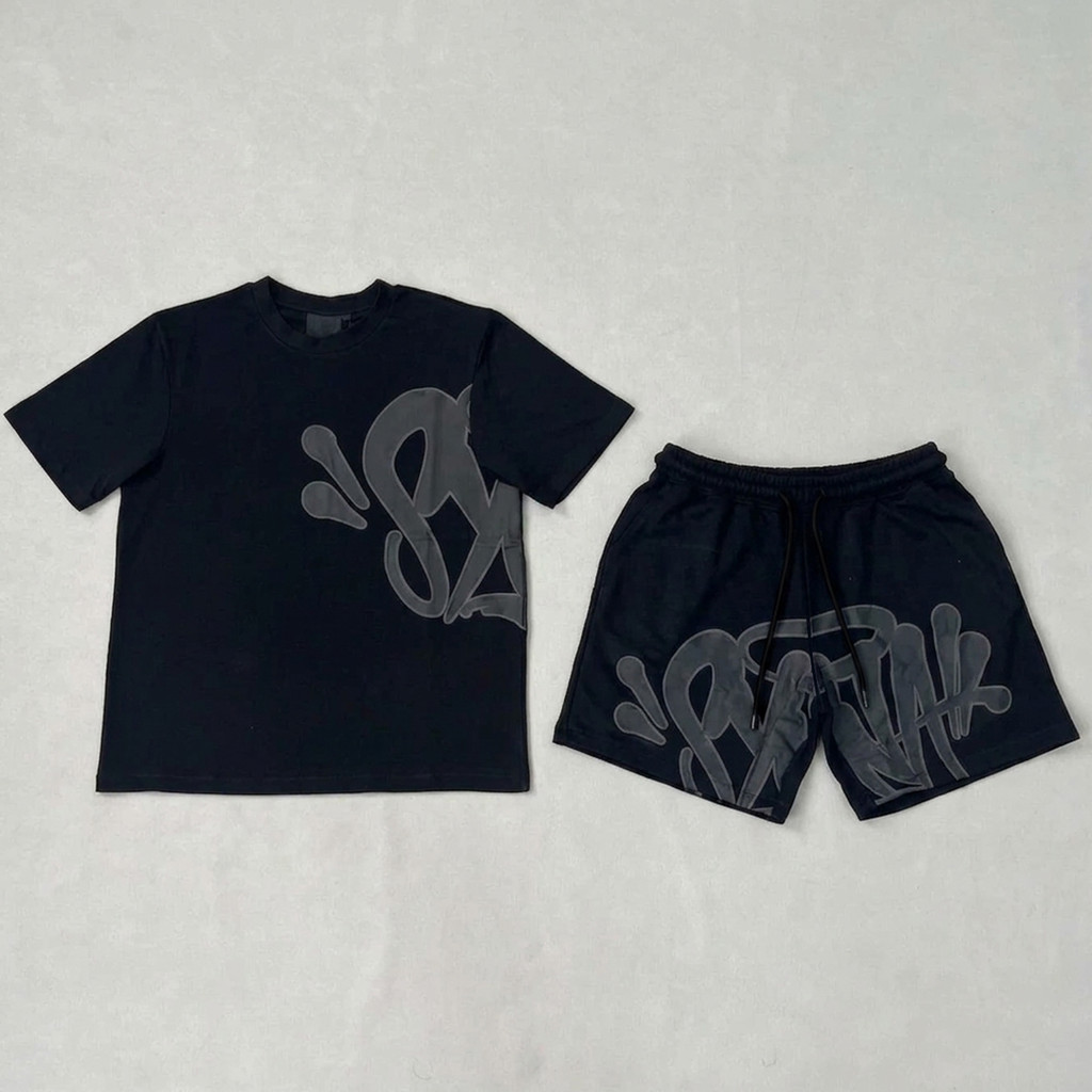 Conjunto Camiseta + Short Moletom Synaworld Centra