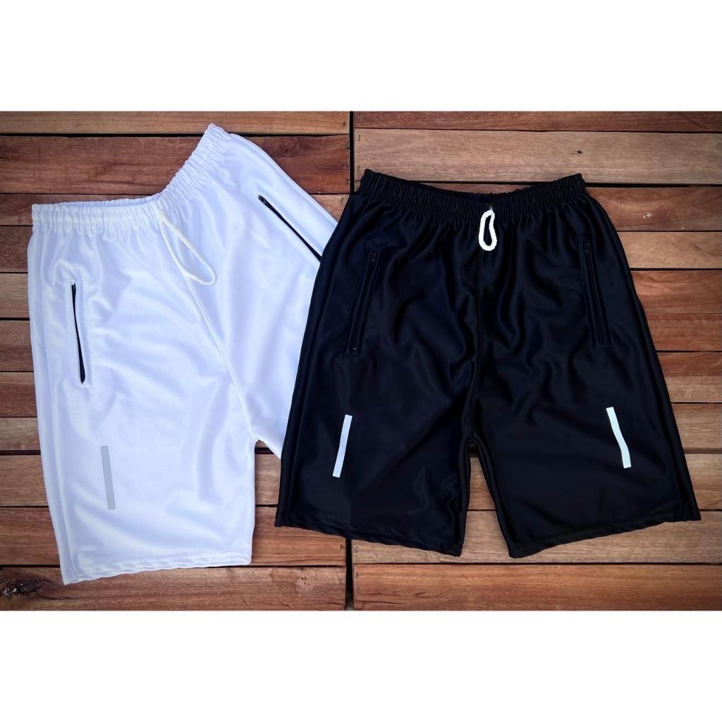 Kit 2 Bermudas Short Masculino Básico Com Diversa