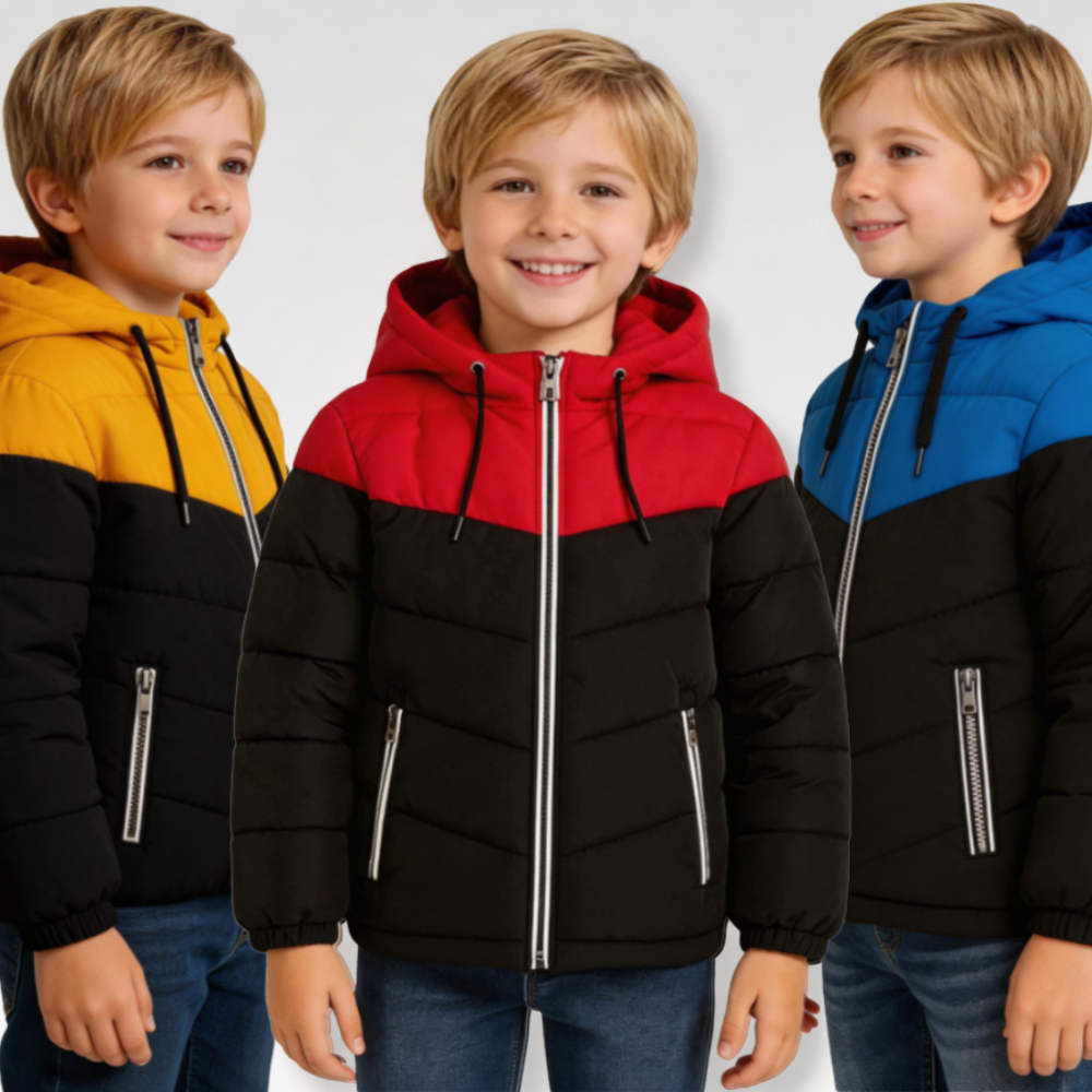 Jaqueta Bobojaco Puffer Infantil Juvenil Menino Co