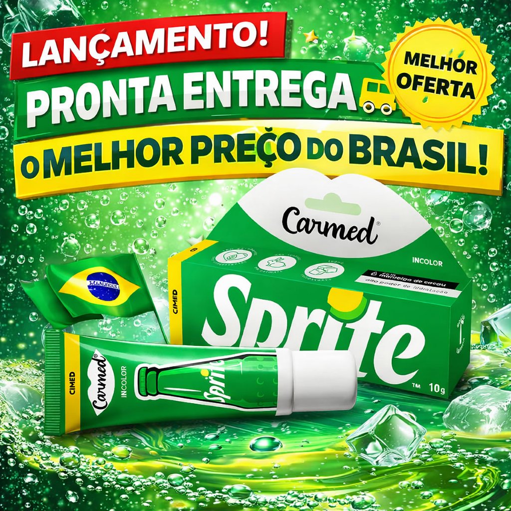 Hidratante Labial Carmed Sprite Incolor 10g