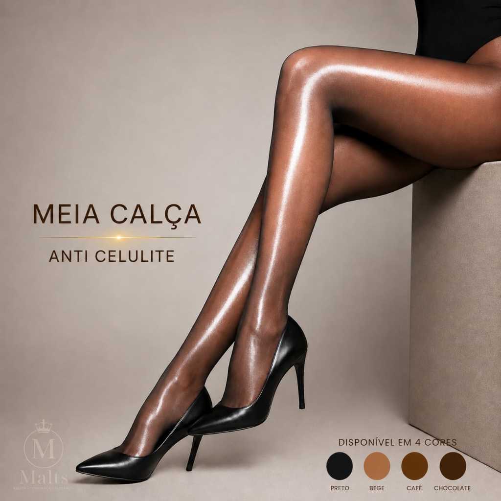 Meia Calça Fina Anticelulite 7D fio 70 – Al