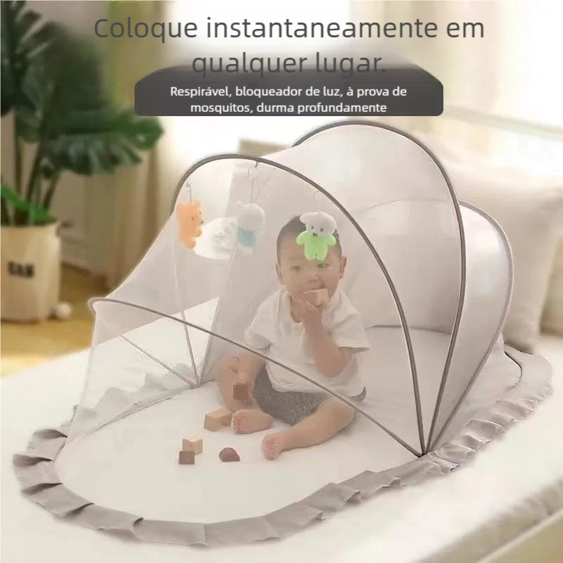 Rede Mosquiteira Infantil Dobrável Portátil R