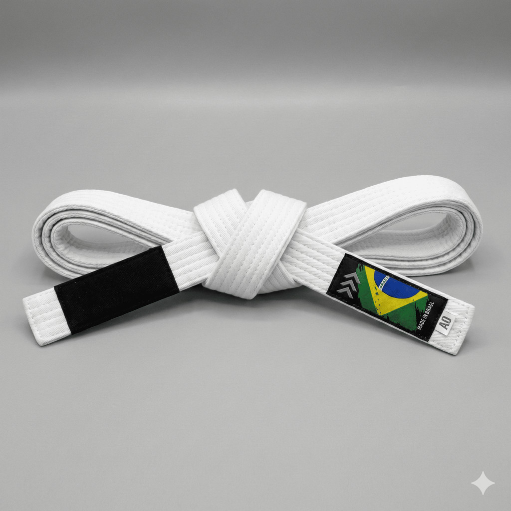 Faixa Jiu Jitsu 100% Algodão 6 Costuras Alta Resi