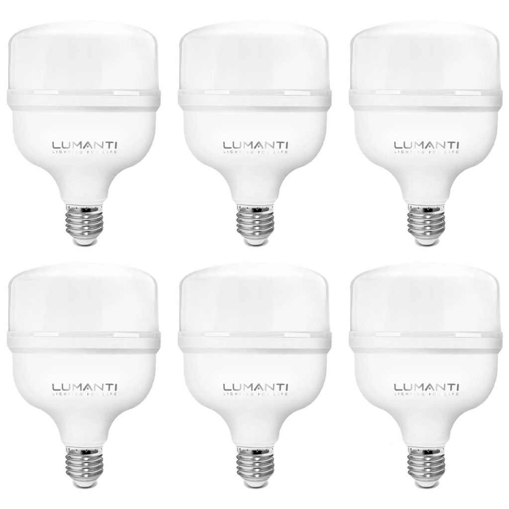Lâmpadas Led Bulbo 50w E27 Bivolt Branco Frio 650