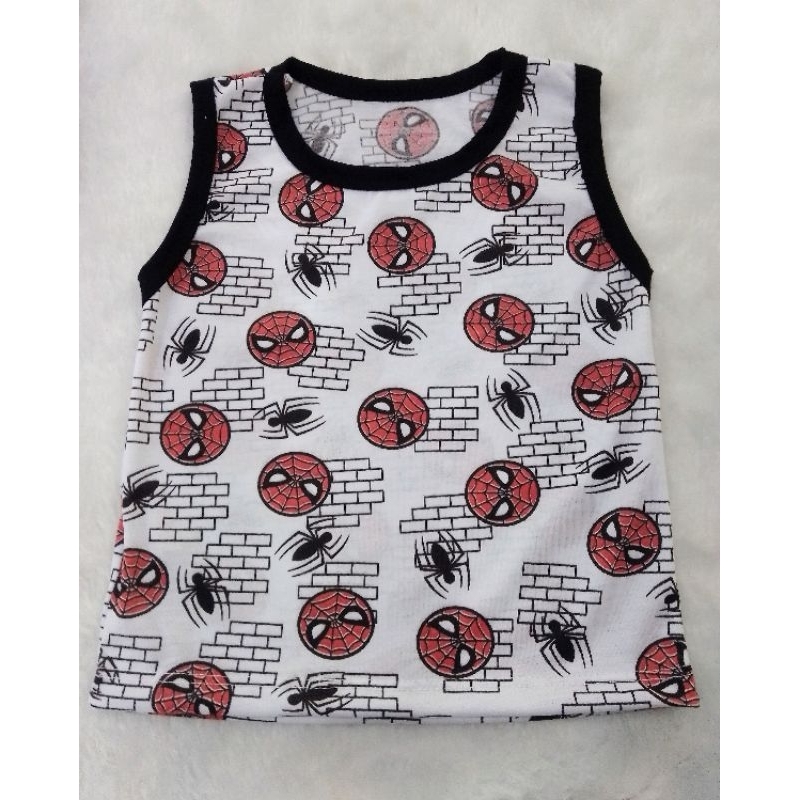 REGATA INFANTIL HOMEM ARANHA