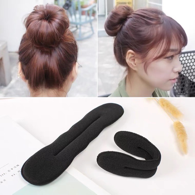 KIT 1/2/3 Un Magic Bun Coque Rápido Para Cabelo M