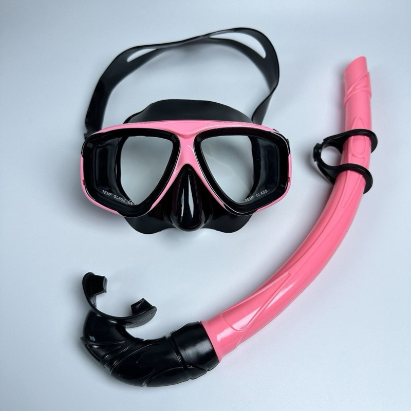 Kit Mergulho Máscara Respirador Snorkel Profissio