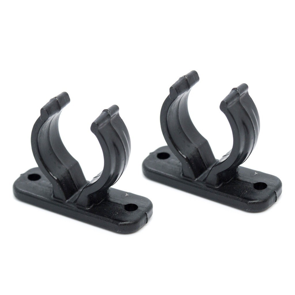 2pcs Porta Remos Náutico Baixo Nylon 32mm Suporte