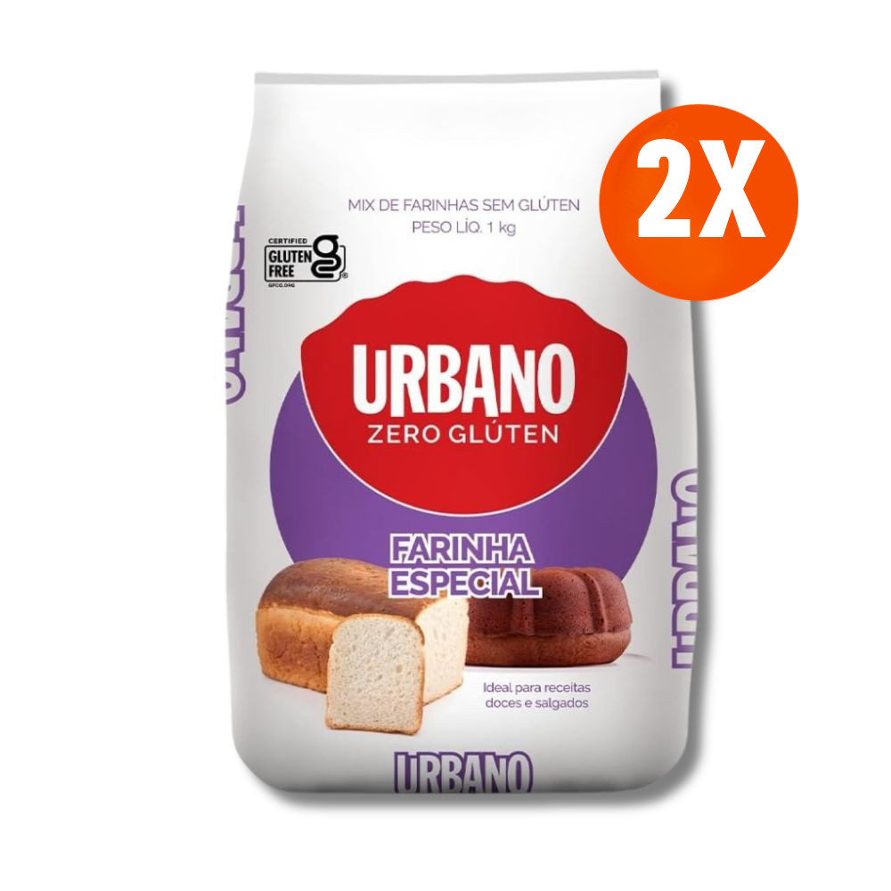 Mix de Farinhas Sem Glúten Urbano 1 Kg