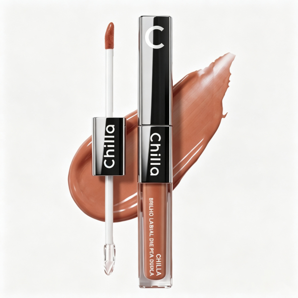 Chilla 6 Cores Duo Lip Gloss 3D – Batom Matt